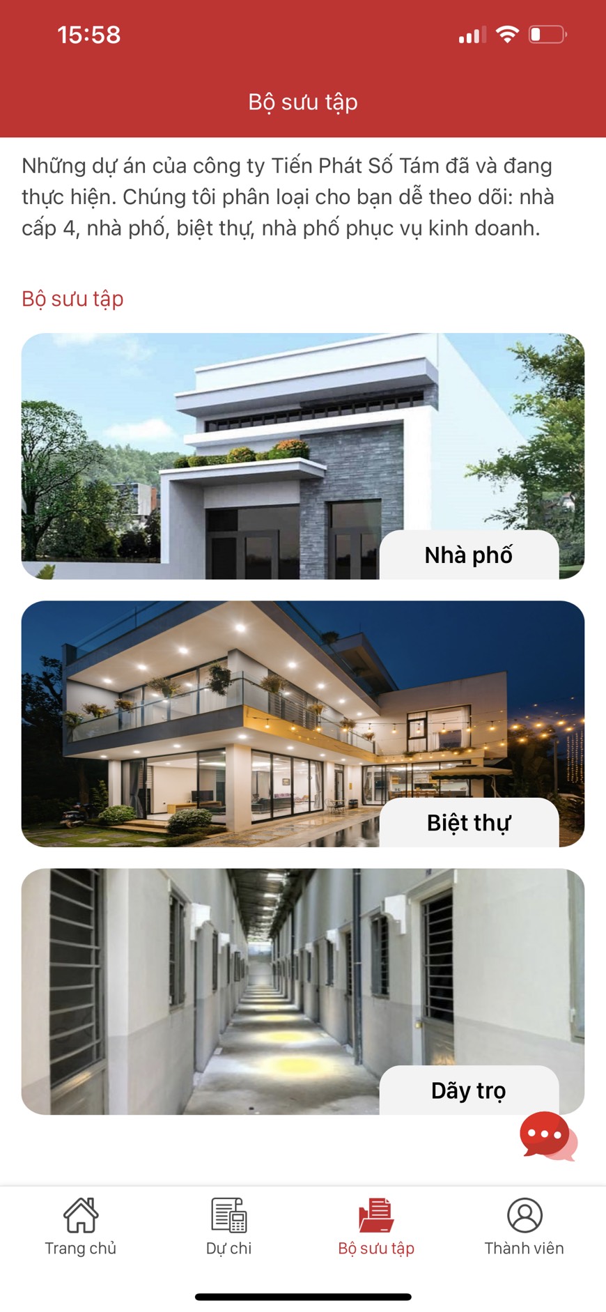 App xây dựng